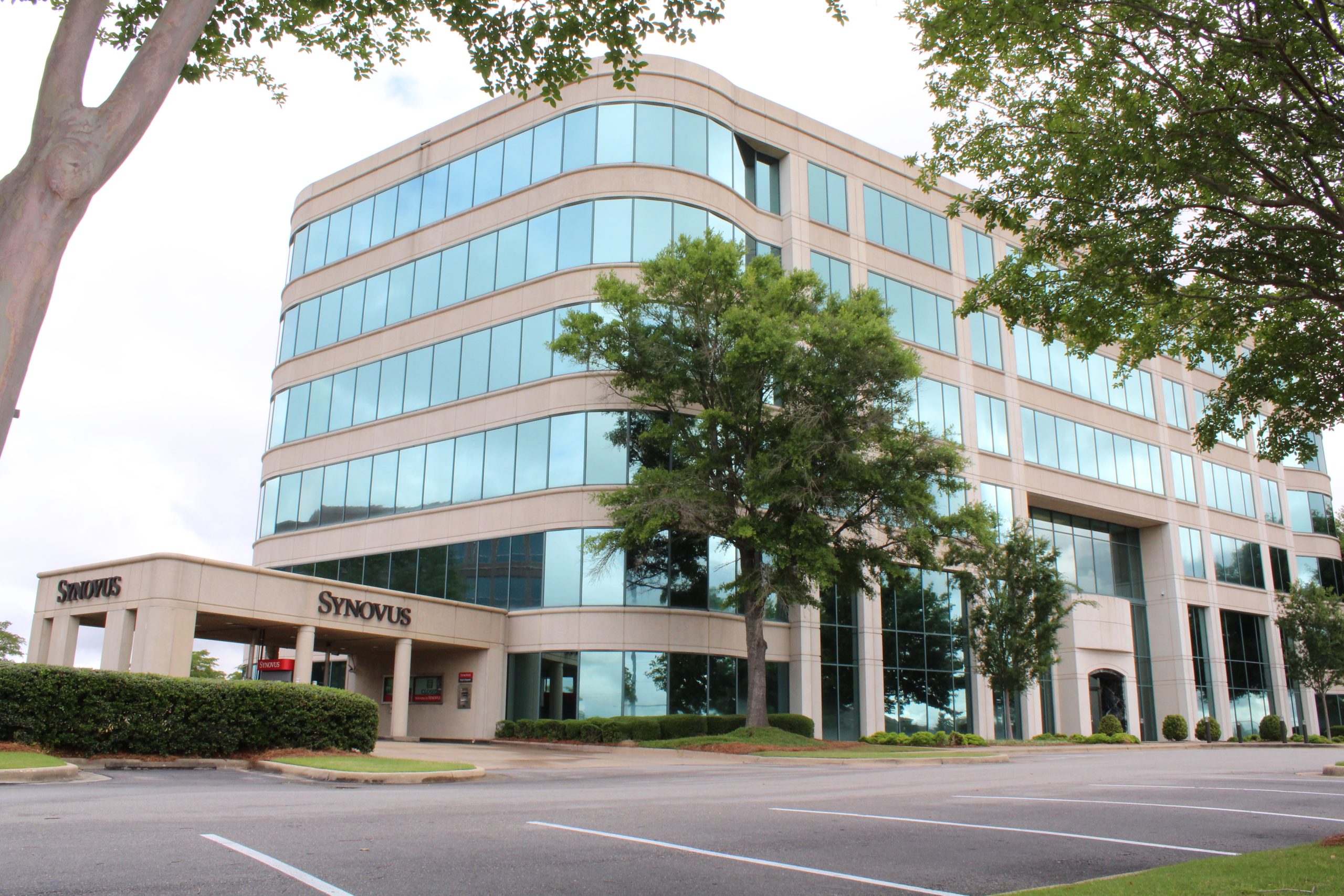 exterior of synovus building