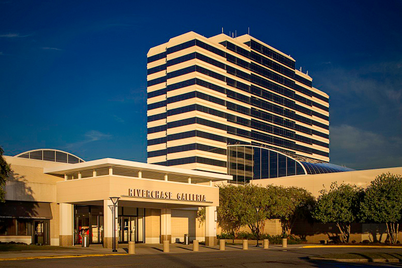 Exterior of Riverchase Galleria's Main Entrance