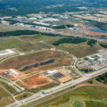 Aerial View of Redstone Gateway