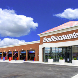 Exterior of Tire Discounters