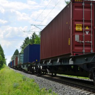Train Container Cars