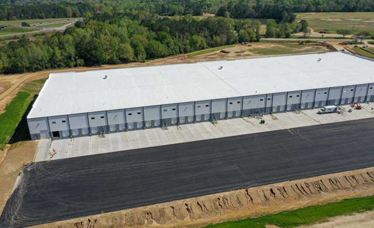 Building 100 aerial exterior