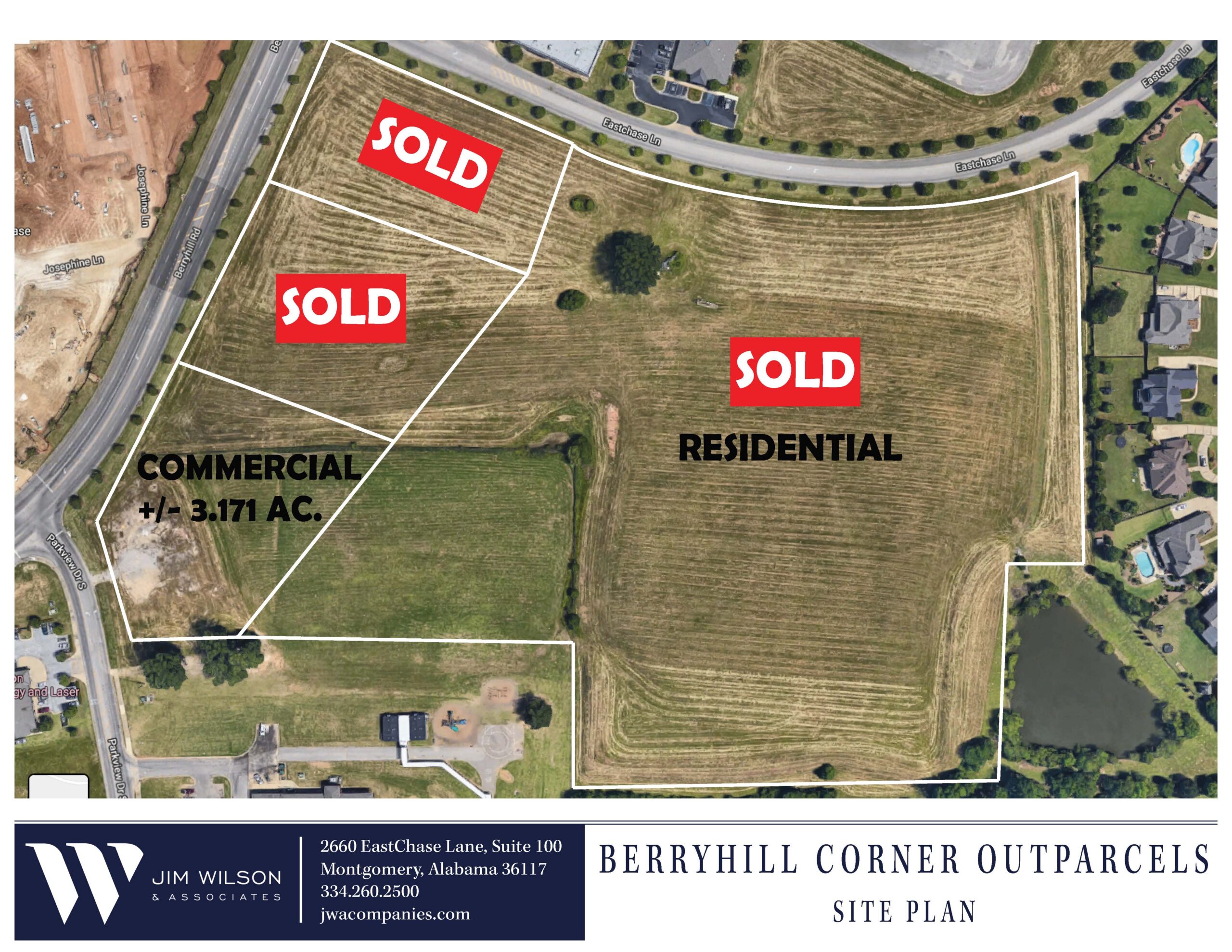 Berryhill Corner Outparcels Site Plan 2026